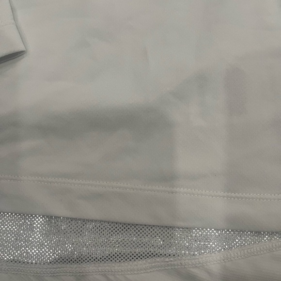 [L]Columbia white Men's Long-Sleeve Half-Zip Shirt Omni Heat Baselayer - Picture 5 of 12